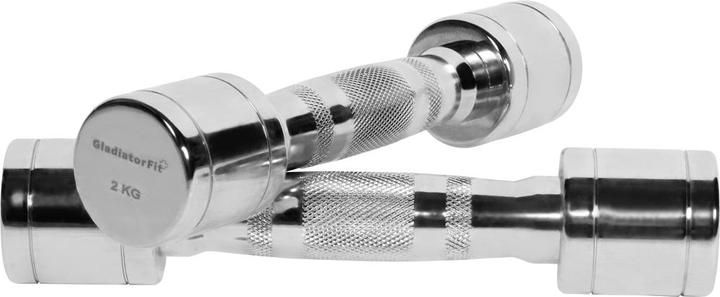 Image du produit Gladiatorfit Chromhantel (2 x 2 kg)