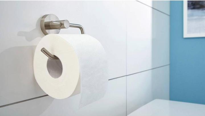 Actual product image tesa MOON toilet roll holder incl. adhesive solution without drilling