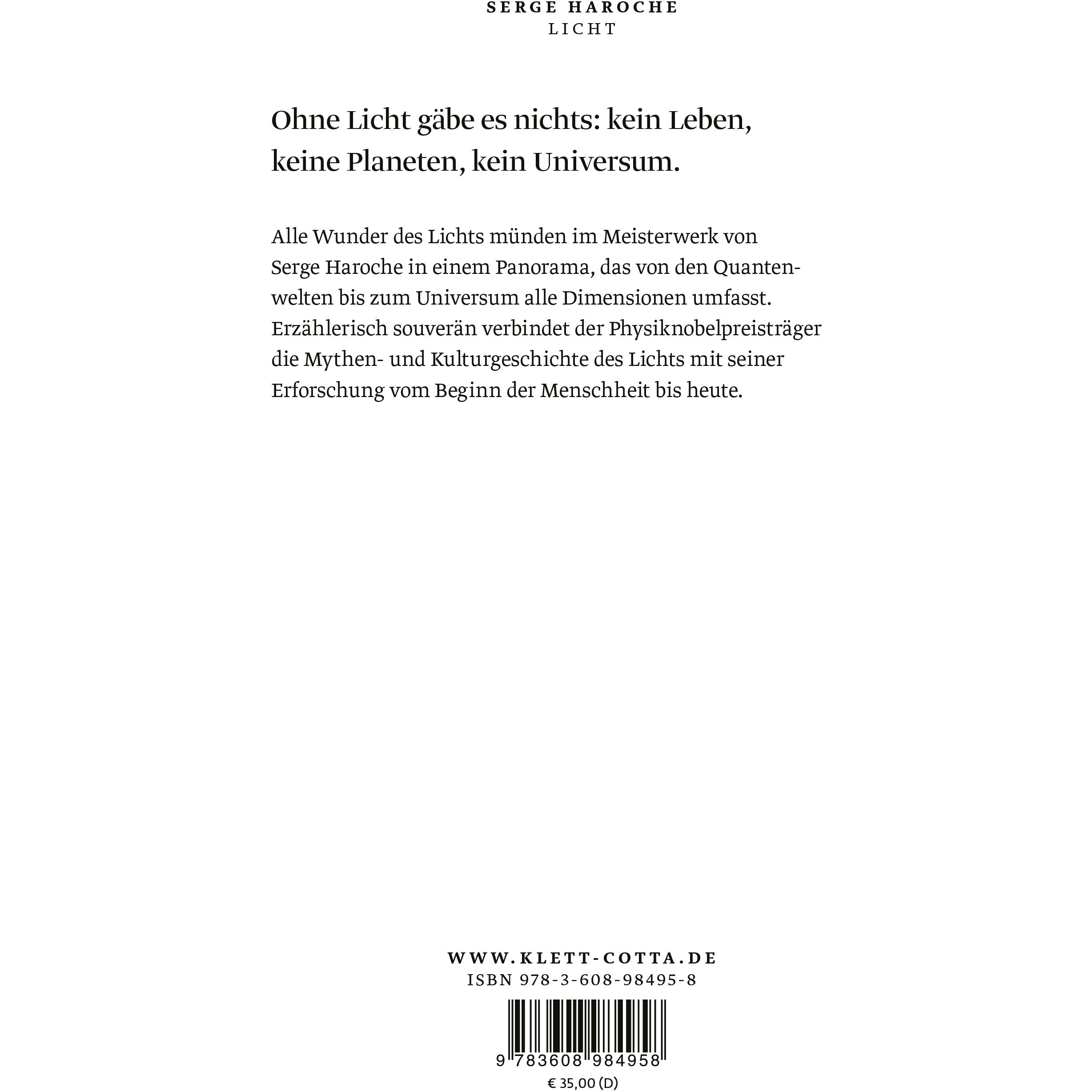 Thumbnail - Licht, Fachbücher von Serge Haroche