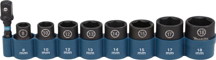 Makita Jeu de douilles 9 pièces 3/8