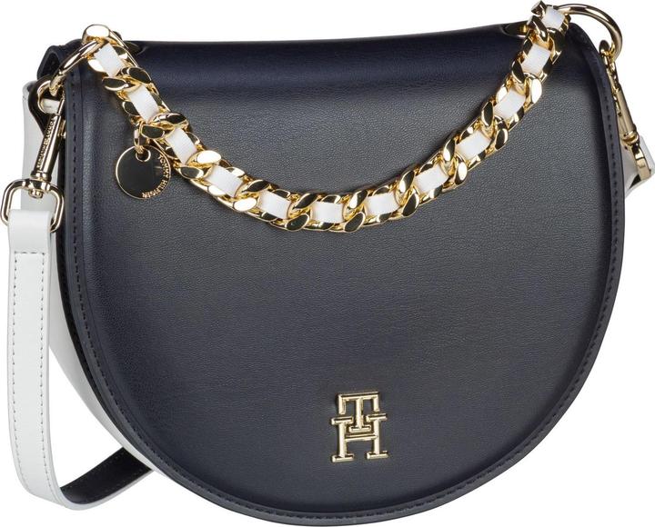 Actual product image Tommy Hilfiger Saddle Bag TH Chic Saddle Bag SP23