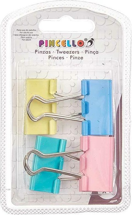 Produktbild Pincello Klammern Clip gross Bunt Metall (24 Stück) (24 x)
