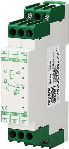 Produktbild Schalk SCHAL RSW 2 Schaltrelais 12-230V UC 1 Wechsler 250V/16A
