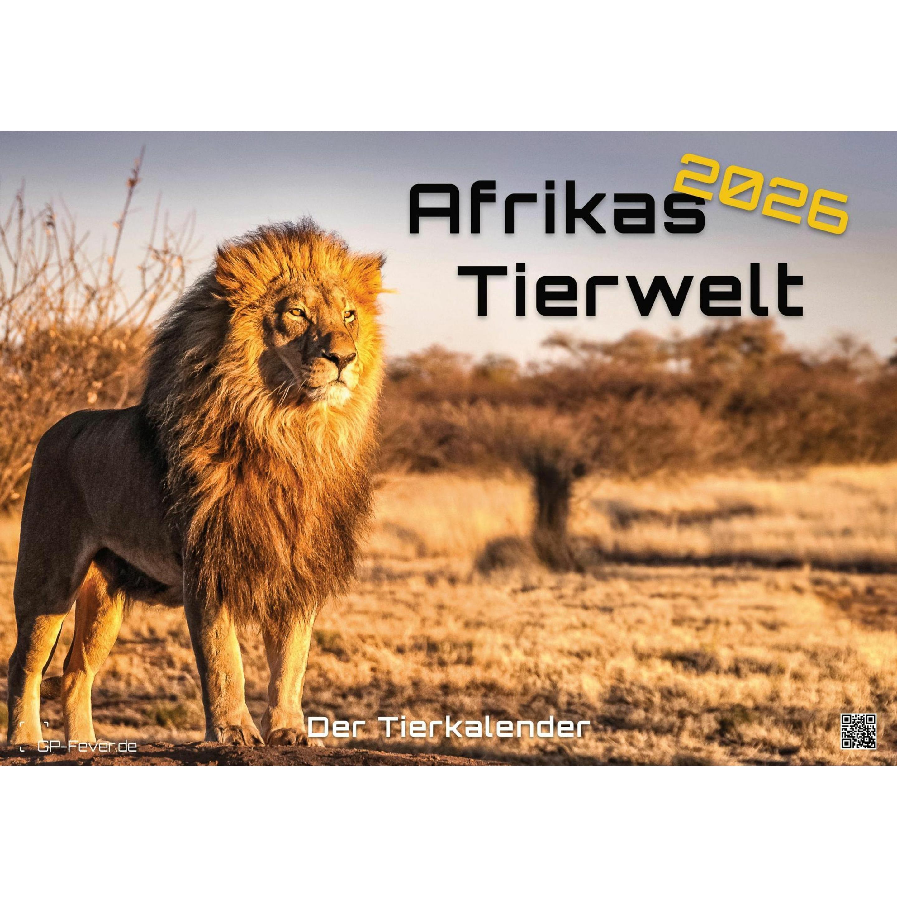 Africa s Animal World The Animal Calendar 2026 Calendar DIN A3