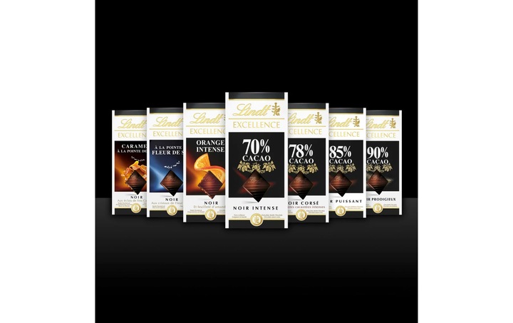 Produktbild Lindt Excellence Dunkel Caramel à la Pointe de Sel Tafelschokolade (100 g)