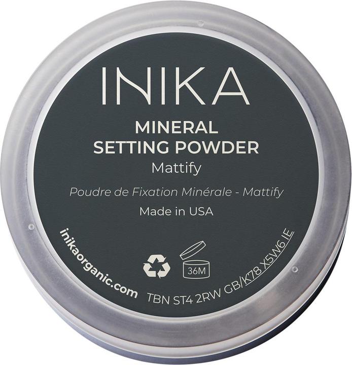 Inika Organic Mineral Setting Mattifying Mica Subtle Matte Finish