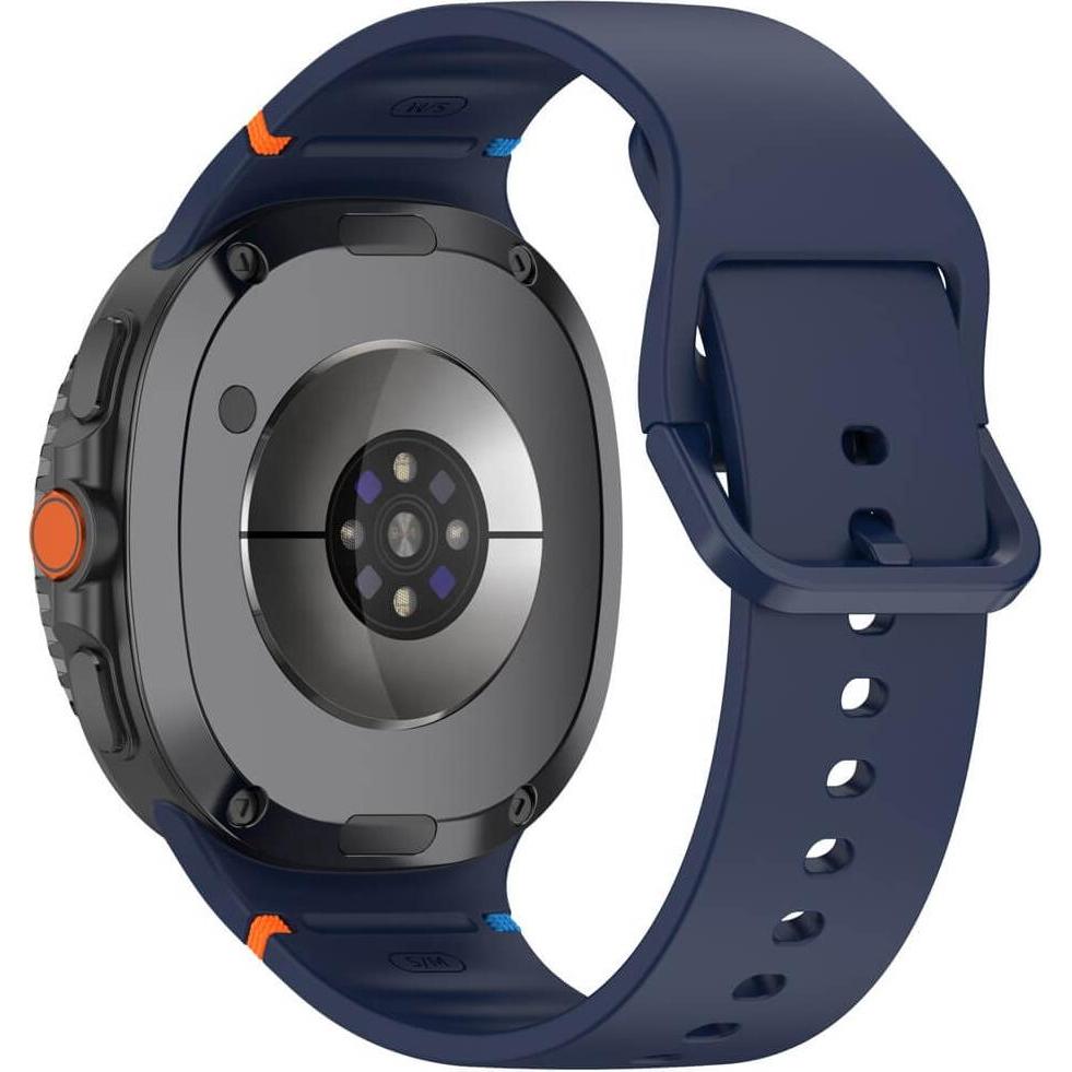 Cover-Discount Samsung Galaxy Watch 8 - Silikon Sportarmband Ersatzband (Silicone), Cinturini per orologi, Blu