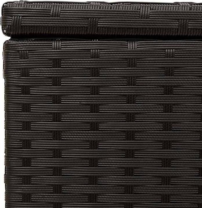 Actual product image vidaXL Gartentruhe mit Rollen 190L