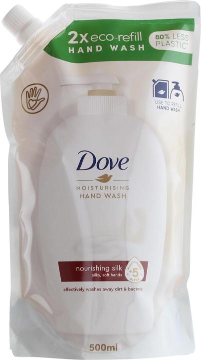 Actual product image Dove fine silk (refill, 500 ml)