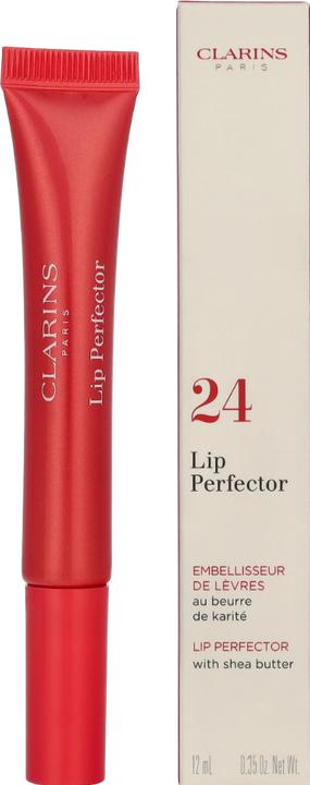 Actual product image Clarins Lip Perfector Glow 24 Fuchsia Glow - 12ml (24 Fuchsia Glow)