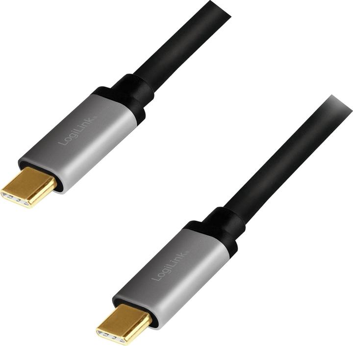 Immagine prodotto LogiLink USB C — USB C (1 m, USB 3.2 Gen 2, 10 W)