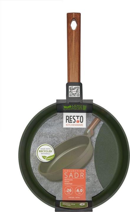 Produktbild Resto FRYPAN D26 H6CM/93710 (Bratpfanne, Aluminium, 26 x 10.60 cm)