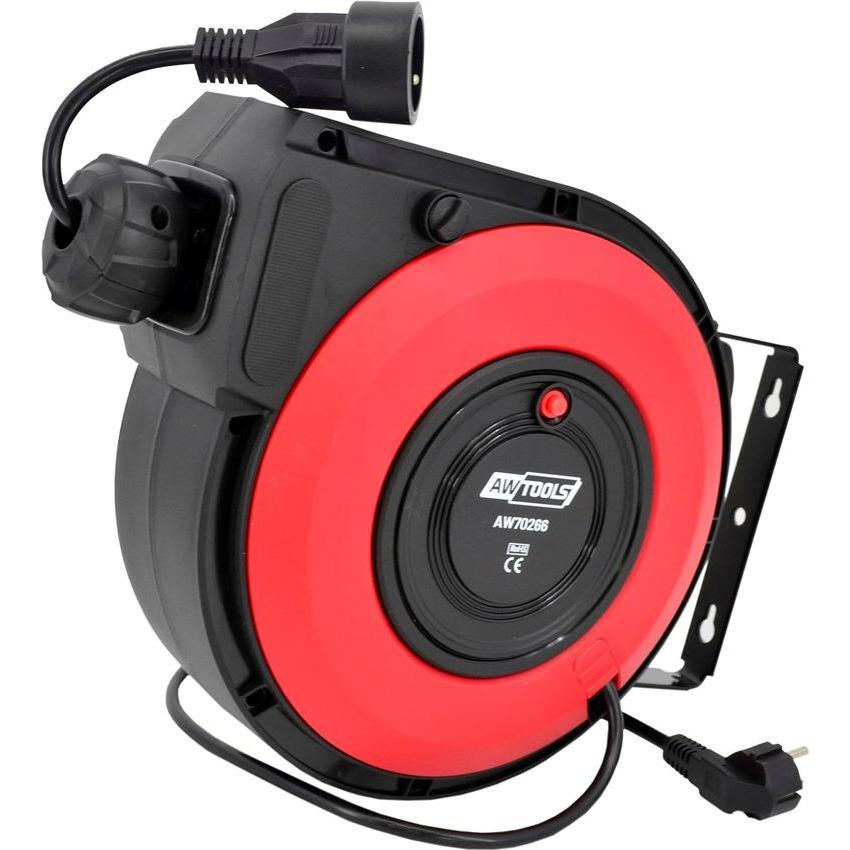 Awtools, Avvolgicavi, PRZEDŁUŻACZ ELEKTRYCZNY NA ZWIJAKU AUTOMATYCZNY 20m 3x1,5 mm (20 m, 1.50 mm².)