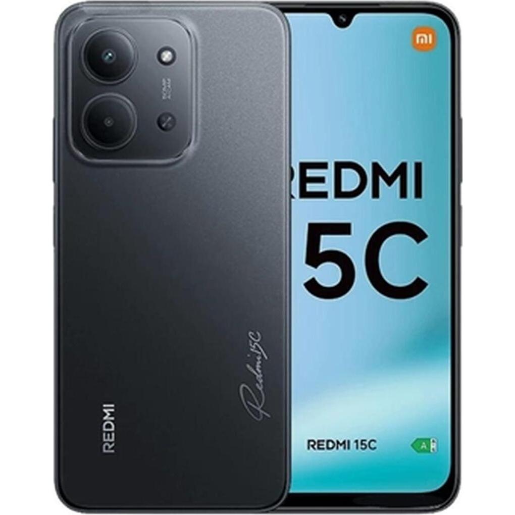 Xiaomi Redmi 15C (128 GB, Midnight Black, 6.90