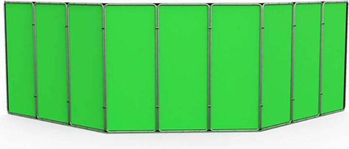 Image du produit Studioking Fond panoramique Green Screen FSF-240900PT 240x900cm (900 cm, 240 cm)