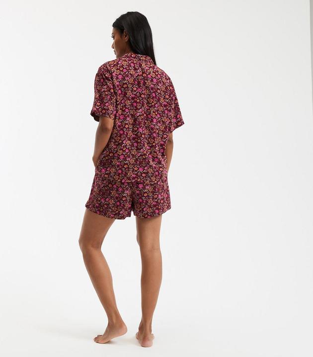 Immagine prodotto La Redoute Collections Fliessender Kurzpyjama mit Blumendruck (XL)