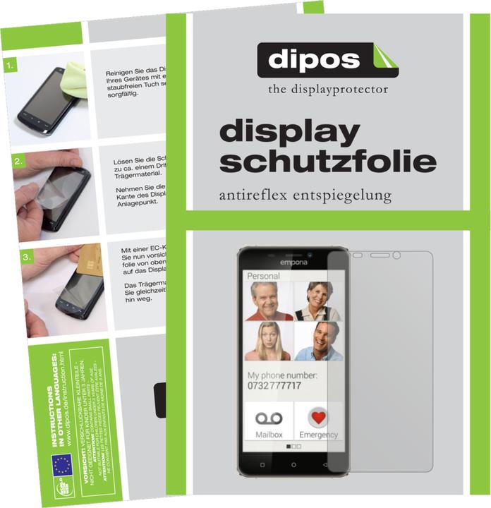 2x Pellicola per Doro 8035 Protettiva Protezione Schermo Antiriflesso