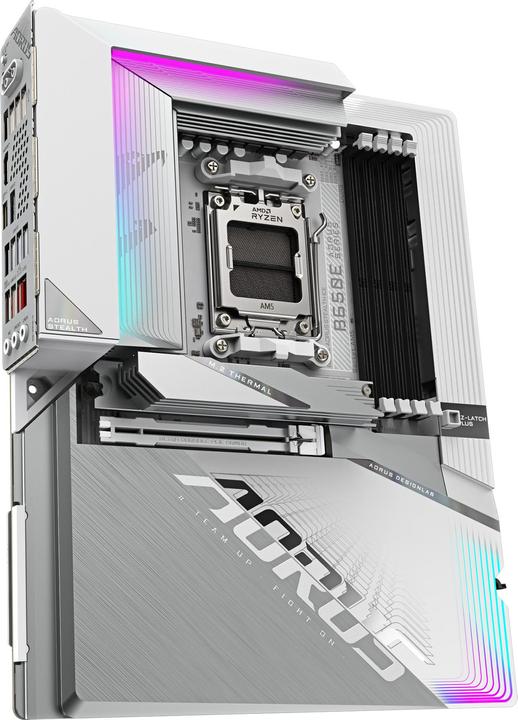 Produktbild Gigabyte B650E AORUS STEALTH ICE (AM5, AMD B650E, ATX)