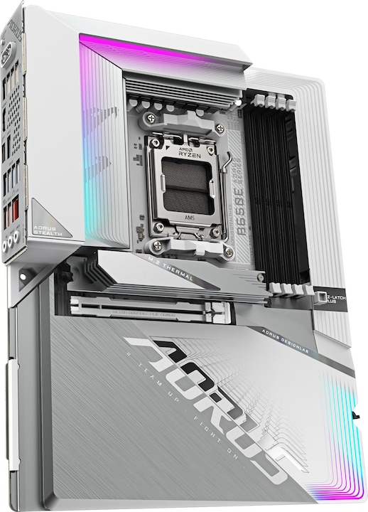 Produktbild Gigabyte B650E AORUS STEALTH ICE (AM5, AMD B650E, ATX)