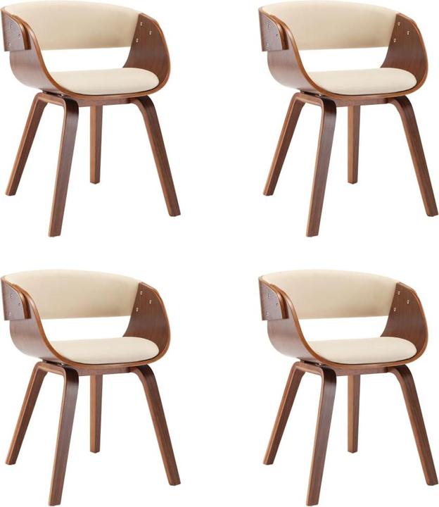 Cremeweiss und Dunkelbraun