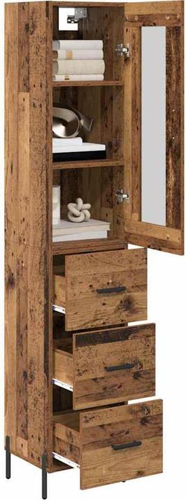 Image du produit vidaXL Highboard Aufbewahrung (34.50 x 34 x 180 cm)