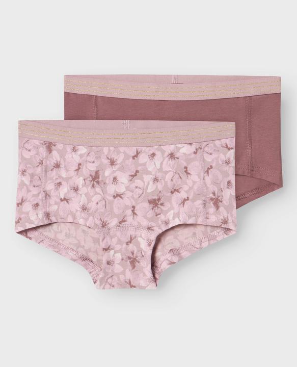 Produktbild Name it Nkfhipster 2p Mauve Flower Noos (146)