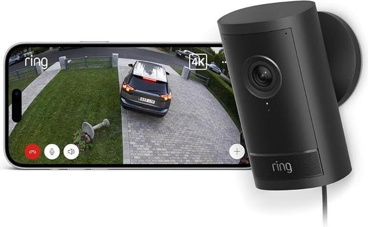 Ring Telecamera Esterna Pro (3840 x 2160 pixel)