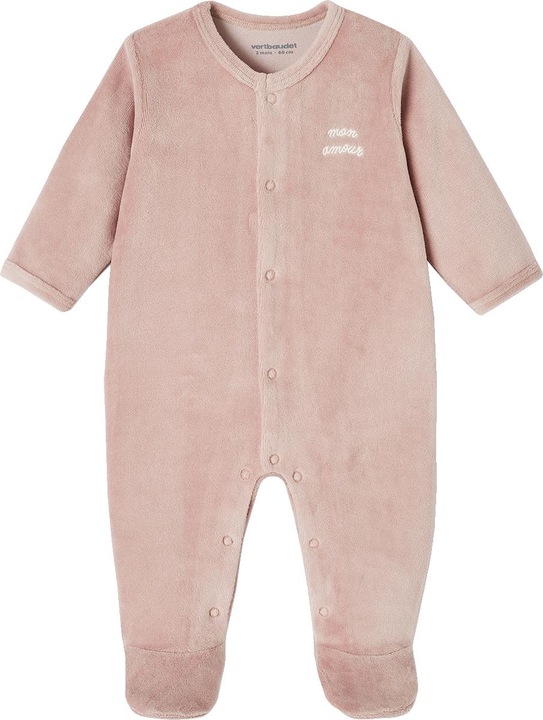 Image du produit Vertbaudet Lot de 3 dors-bien bébé en velours BASIC (56)