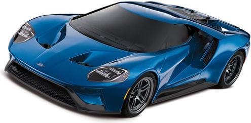 Immagine prodotto Traxxas 4Tec 4x4 Ford GT blu RTR senza batteria/caricatore 1/10 4WD merci touring spazzolato (RTR pronto all'uso)