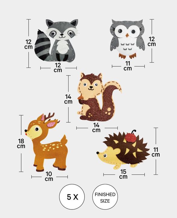 Produktbild I Am Creative Woodland Animals