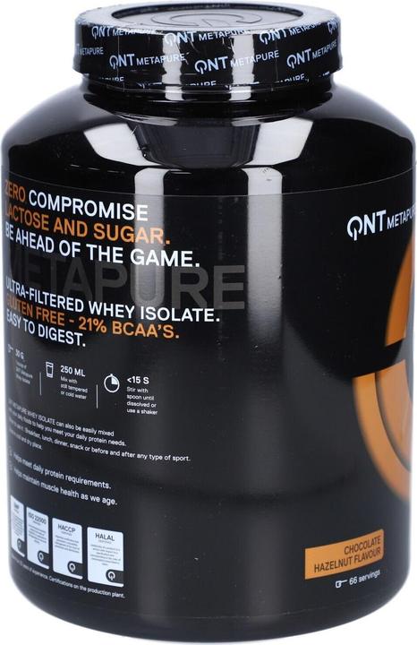 Image du produit QNT Metapure Whey Protein Isolate (2000 g, 1x)