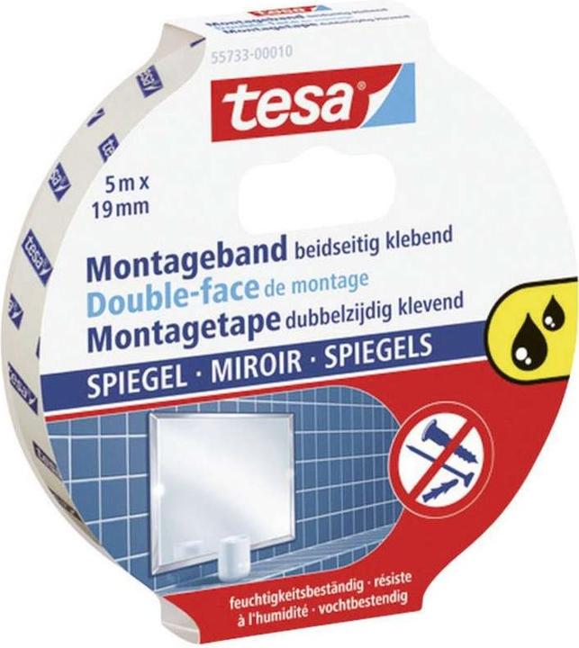 Actual product image tesa Powerbond mounting tape for mirror (19 mm)