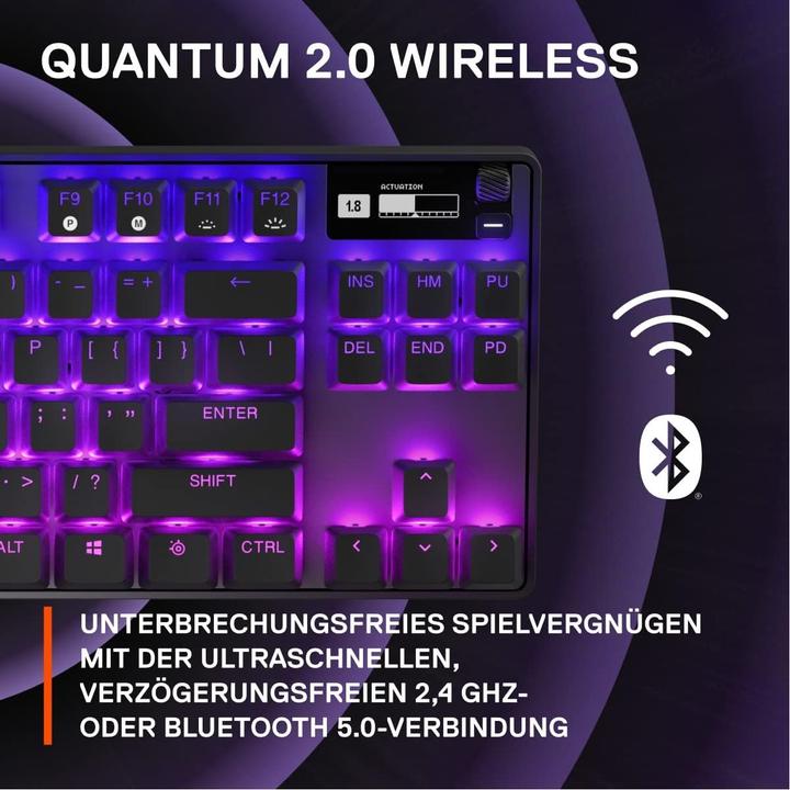 Actual product image SteelSeries Apex Pro (US, Cable, Wireless)