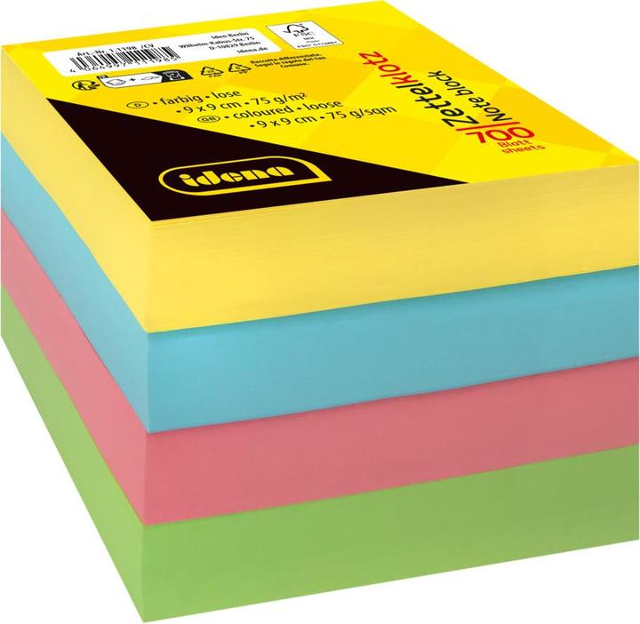 Blue, Green, Red, Yellow