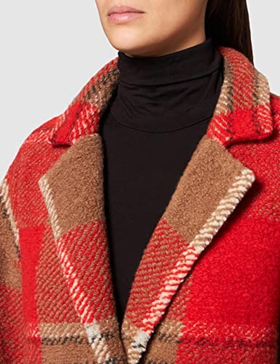 Actual product image Taifun Chili Pattern Wool Coat