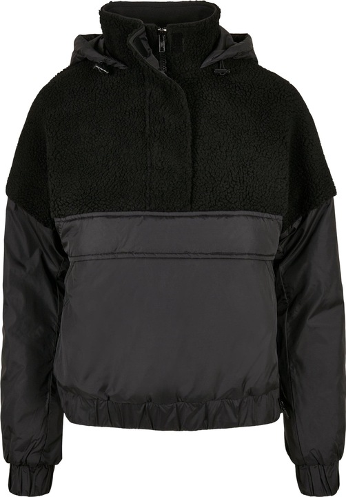 Image du produit Urban Classics Ladies Sherpa Mix Pull Over Jacket (XS)
