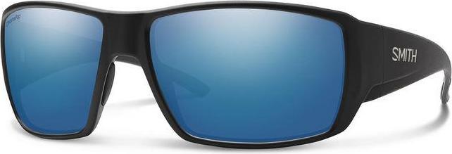 Matte Black, polarized blue mirror