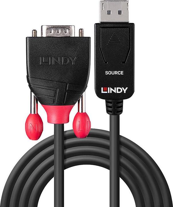 Actual product image Lindy DisplayPort — VGA (3 m, DisplayPort, VGA)