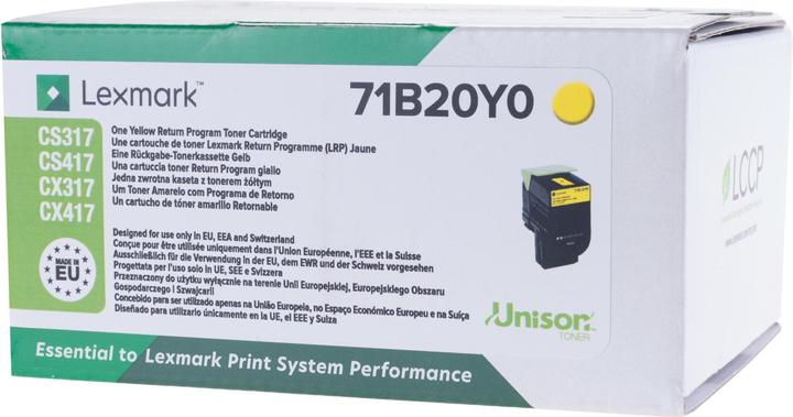 Produktbild Lexmark 71b20y0 (Y)