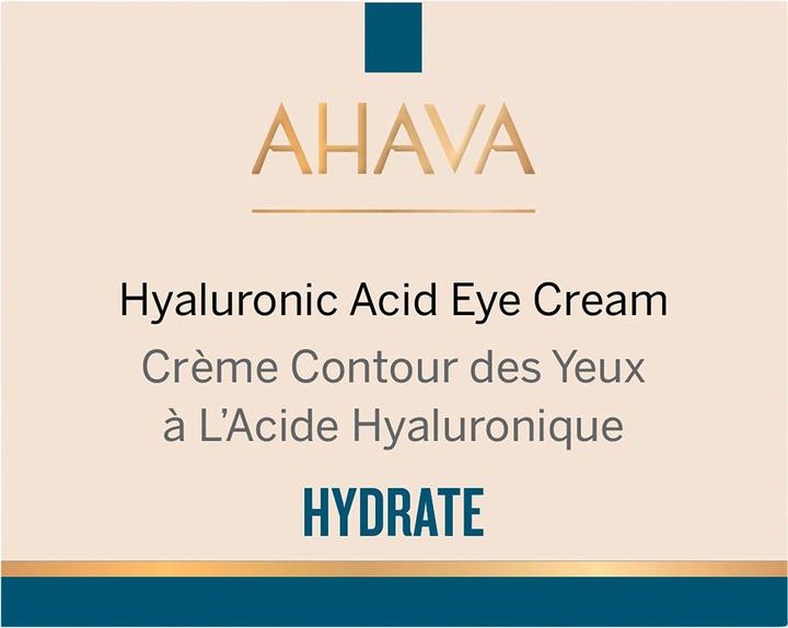 Image du produit Ahava Hyaluronic Acid Eye Cream 15ml (Crème pour les yeux, 15 ml, Journée)