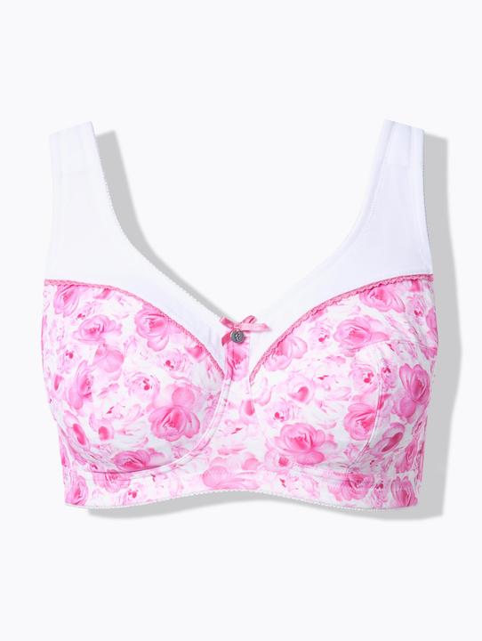 Actual product image Ulla Popken Porcelain Rose Relief Bra (Single pack, 100 E)