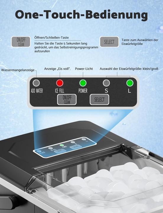 Produktbild Vpcok Direct Eiswürfelmaschine