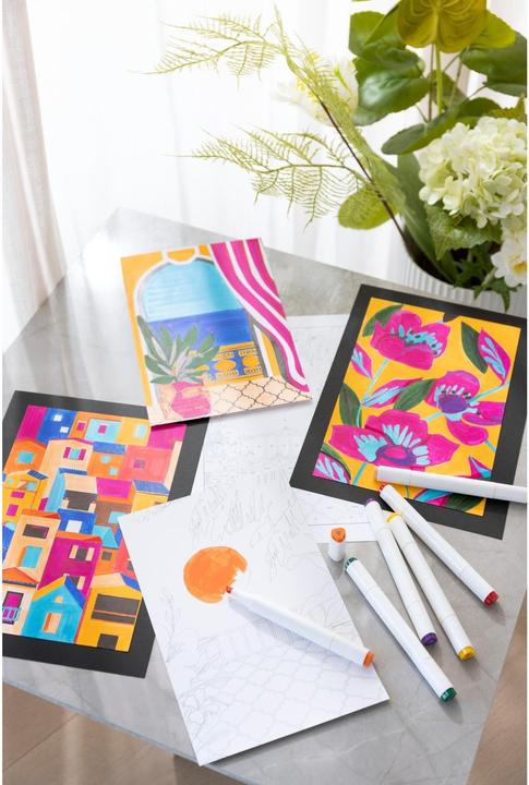 Image du produit Creativ Company Bastelfarbe Malen nach Zahlen mit Zeichenmarker 4