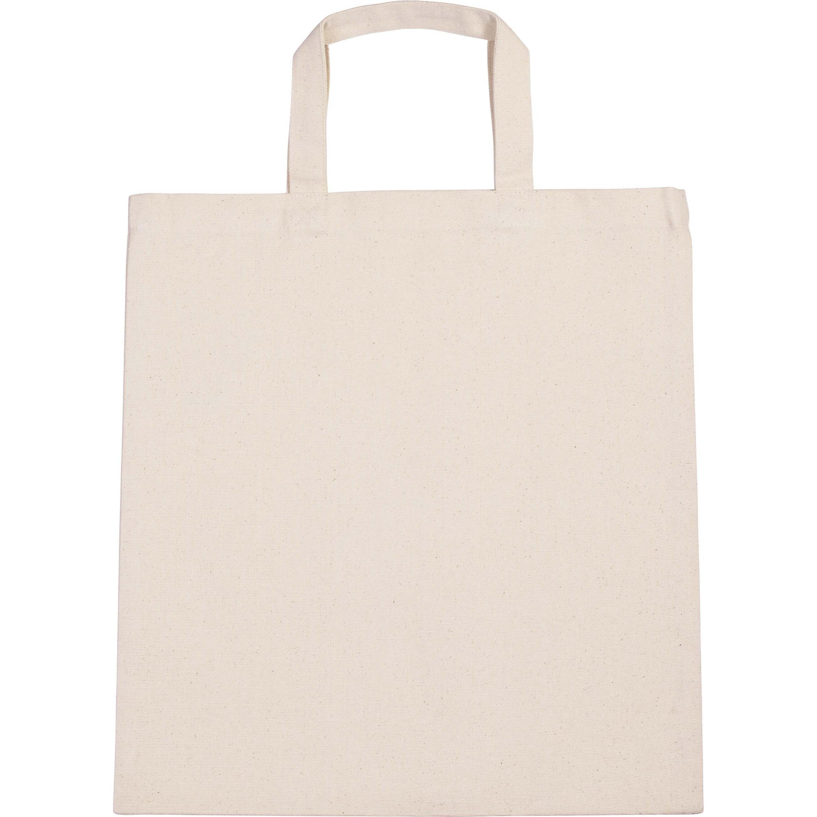 Kimood, Tasche, Shopping en Coton Canvas, Weiss