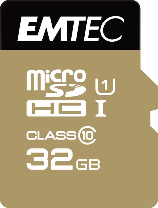 Emtec Elite Goud (32 GB, microSD, U1, UHS-I)