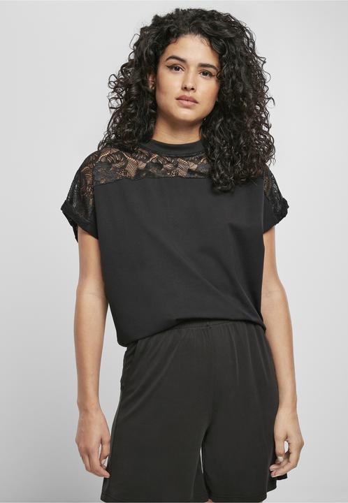 Produktbild Urban Classics Ladies Short Oversized Lace Tee (XL)