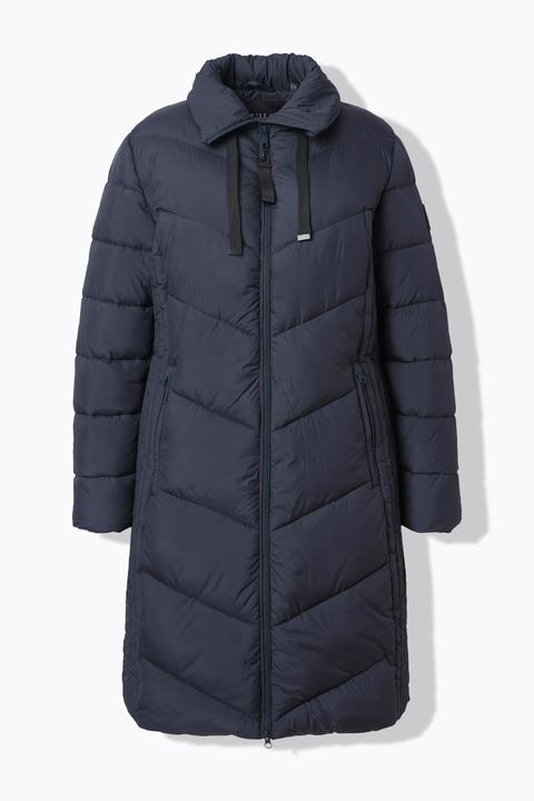 Actual product image Ulla Popken HYPRAR Longline Water Repellent Jacket (54)