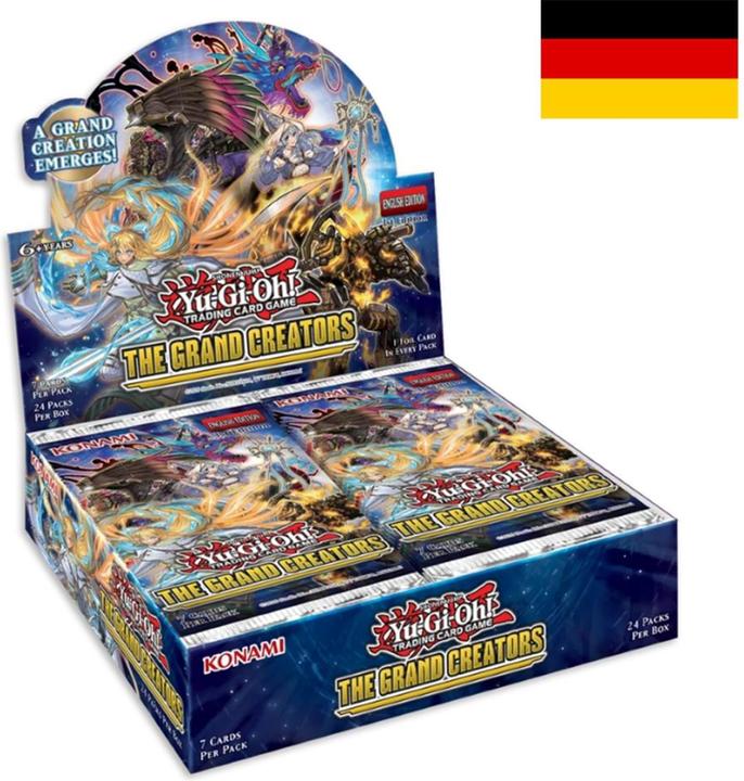 Yu-Gi-Oh ! The Grand Creators: Booster Display (German, Booster display)