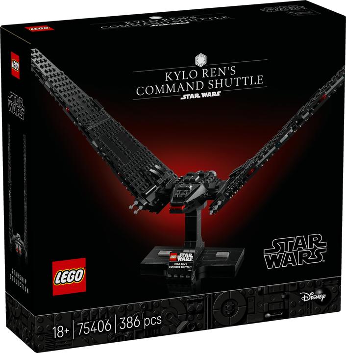 Produktbild LEGO Kylo Rens Kommandoshuttle (75406, LEGO Star Wars)