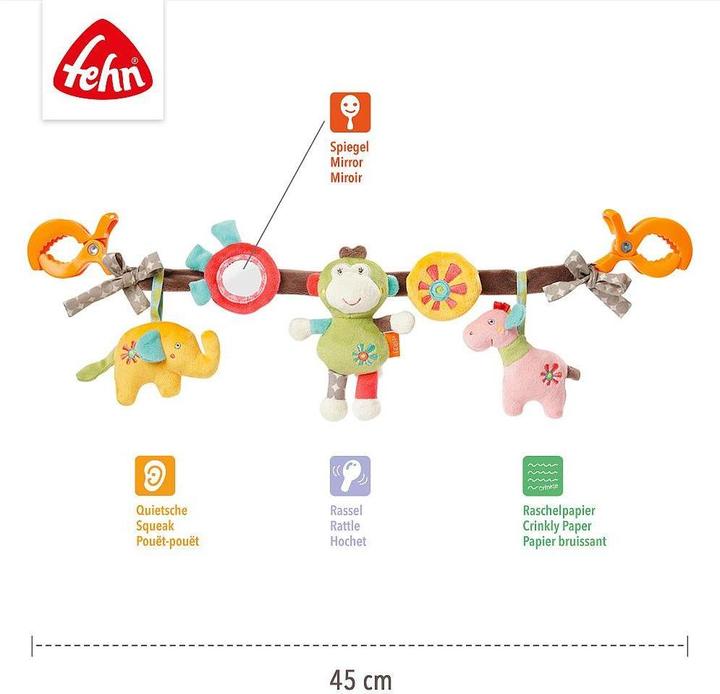 Produktbild Fehn Kinderwagenkette Safari
